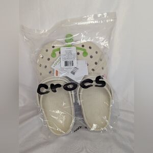 NWT Crocs Stucco / Melon Unisex Crocband Clog Sandals Size M10 / W12